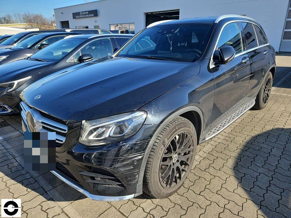 Frontschaden Mercedes-Benz GLC 350d Karlsruhe-Nordstadt