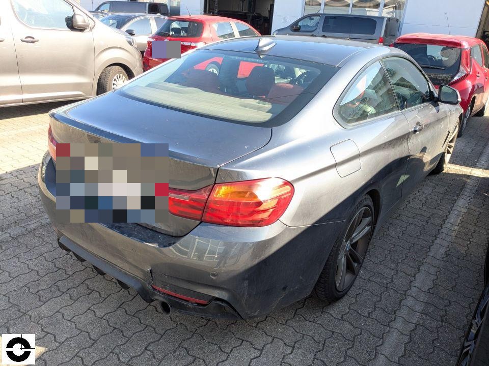 Heckschaden BMW 435i Sport Line in Pforzheim begutachtet