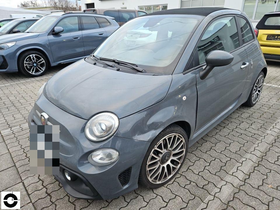 Seitenschaden Abarth 500 Cabrio 595 in Wörth begutachtet