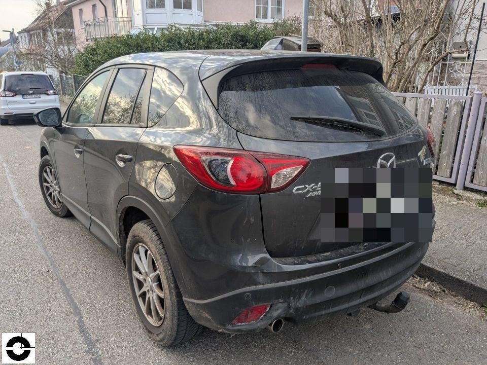 Seitenschaden Mazda CX-5 in Stutensee-Blankenloch