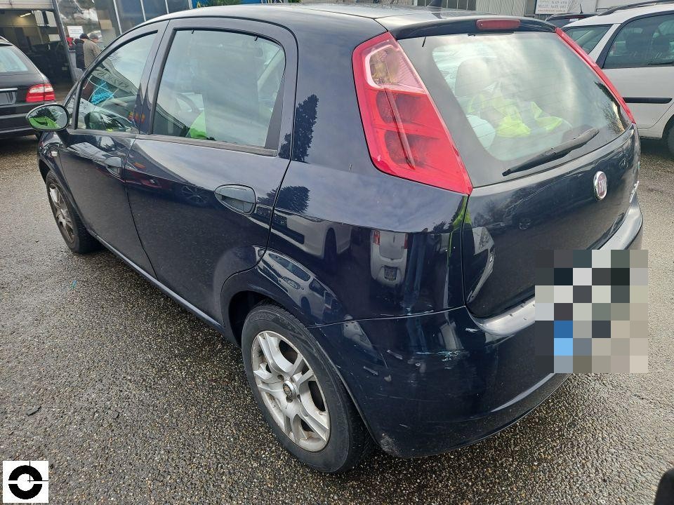 Totalschaden Fiat Grande Punto in Karlsruhe-Grötzingen